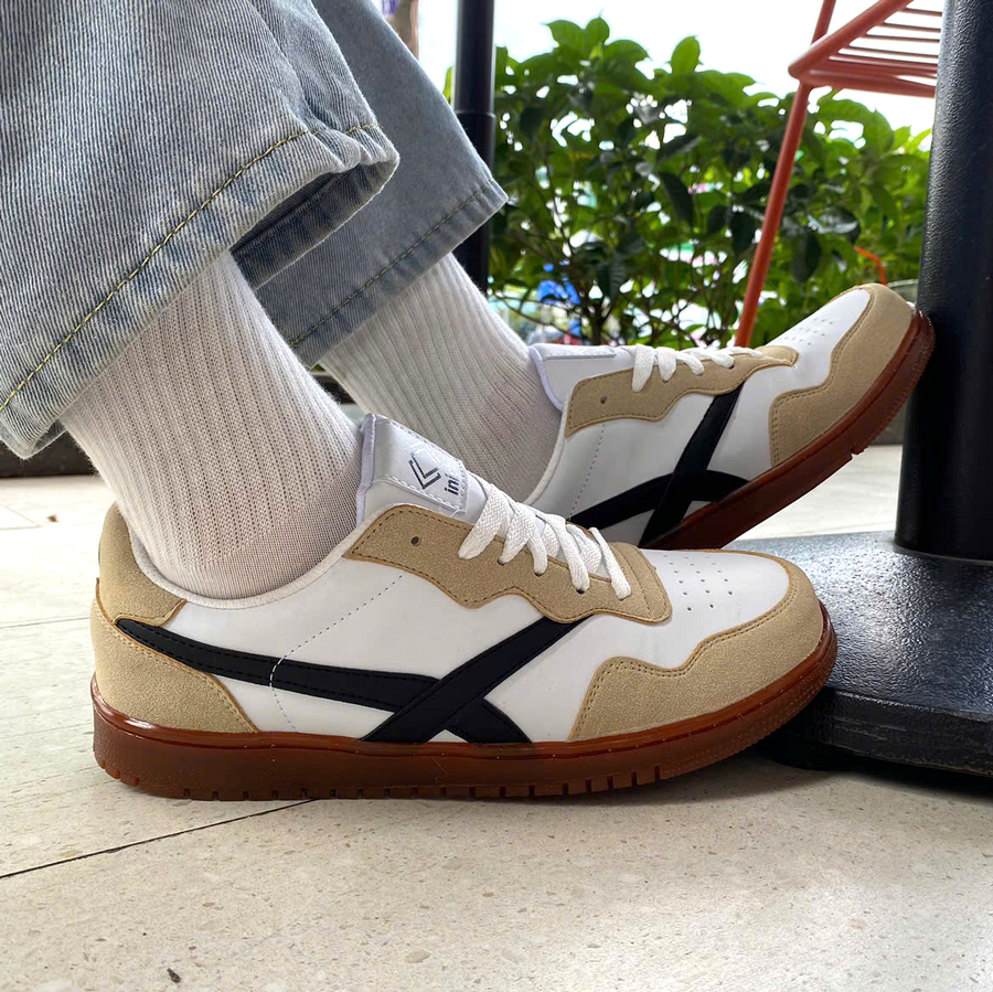 Giày Sneaker Inichi G1331 Be X Đen